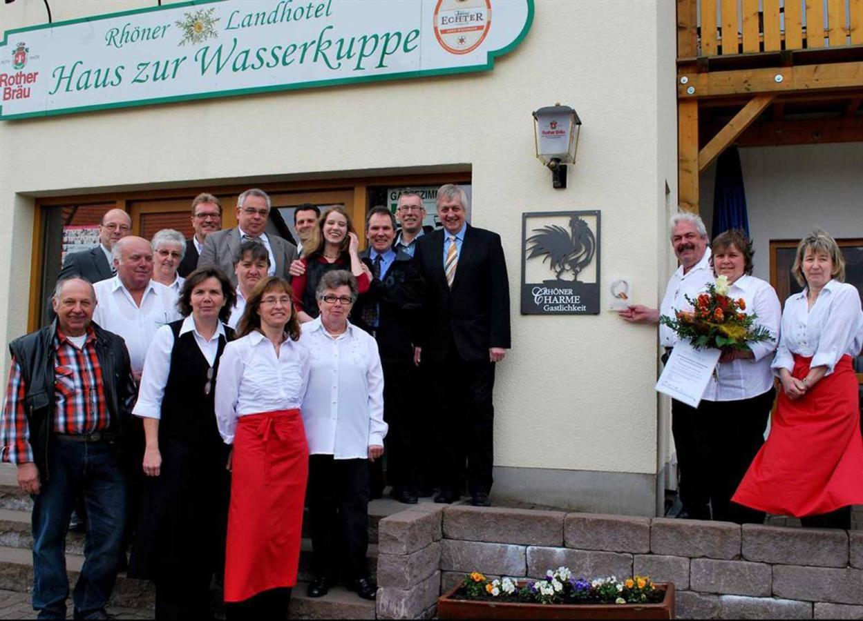 Rhoener Landhotel Haus Zur Wasserkuppe Ehrenberg  エクステリア 写真